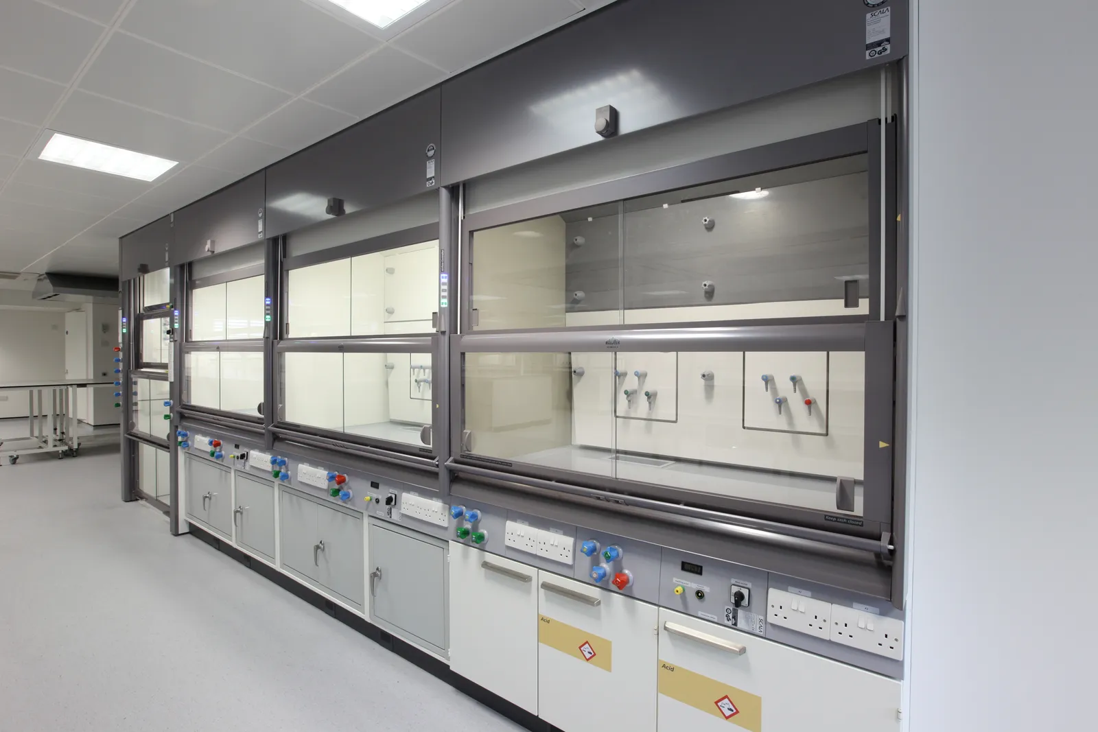 W.E. Marson fume cupboards