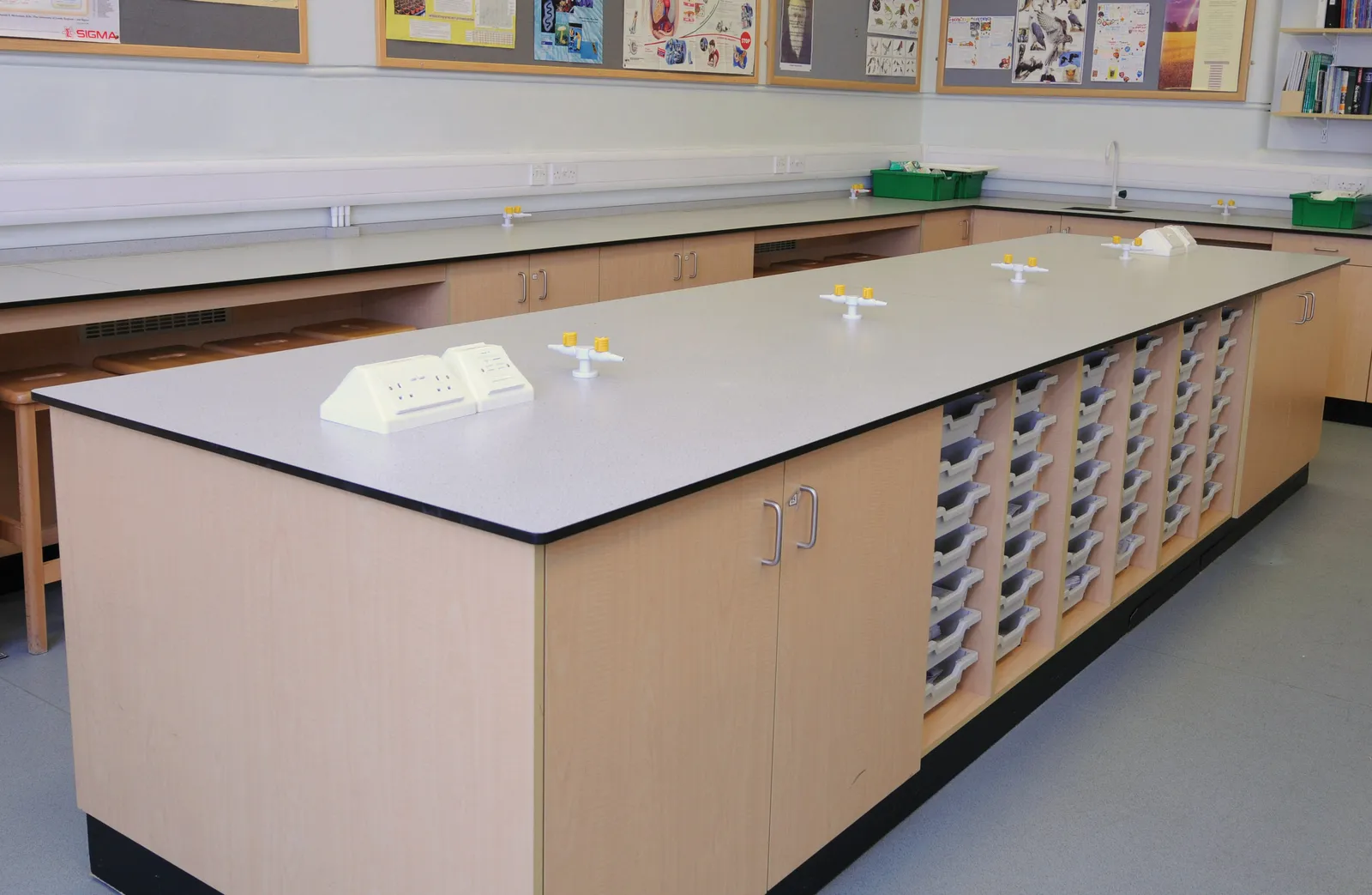 education_storage_main W.E. Marson secondary education laboratory furniture