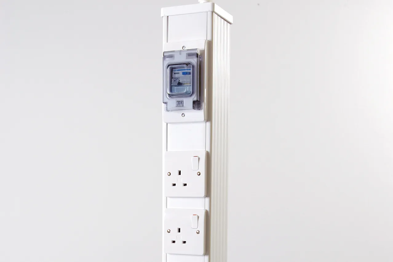 W.E. Marson electrical pillar laboratory furniture