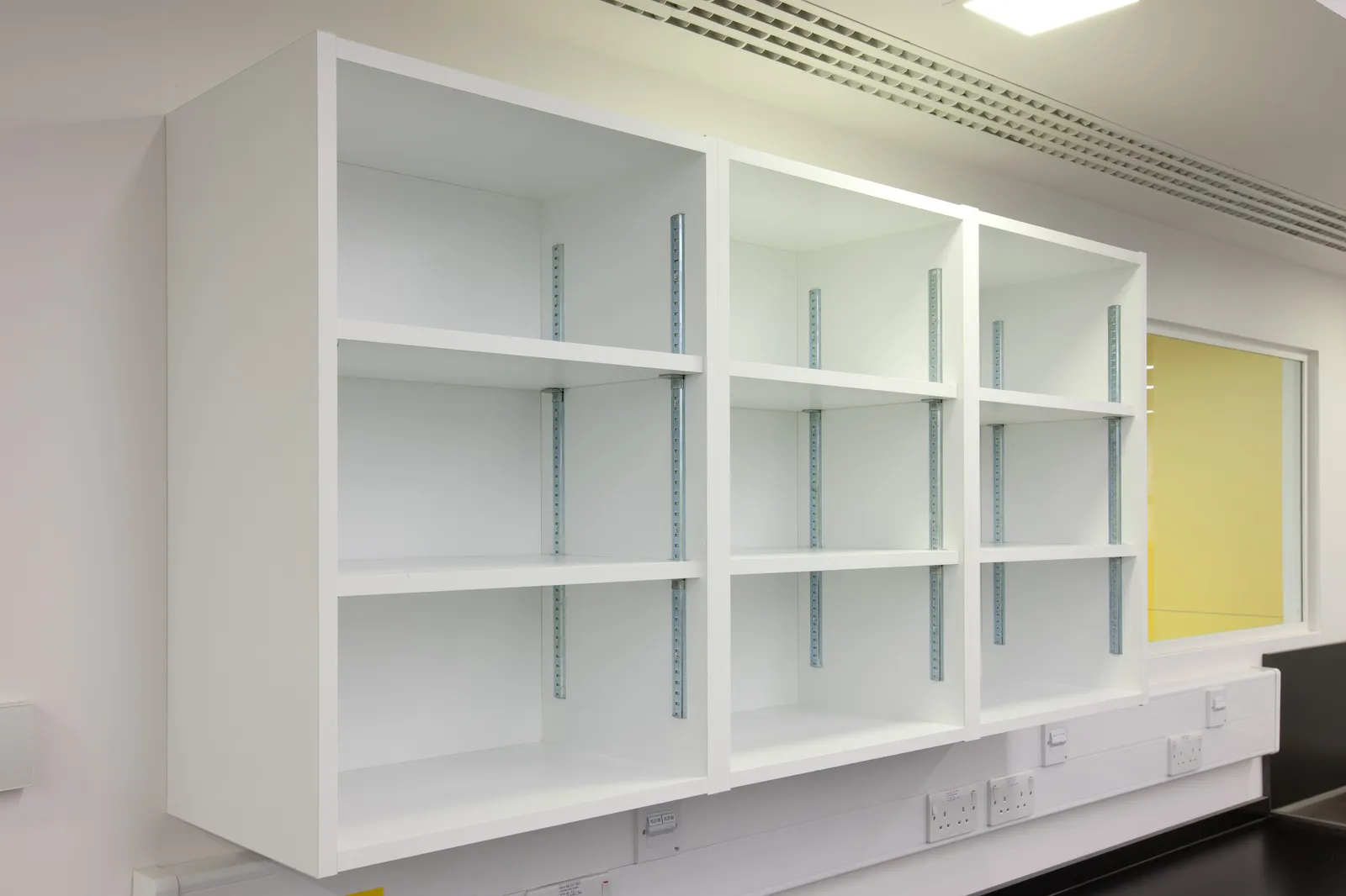 1606-43 W.E. Marson laboratory shelving
