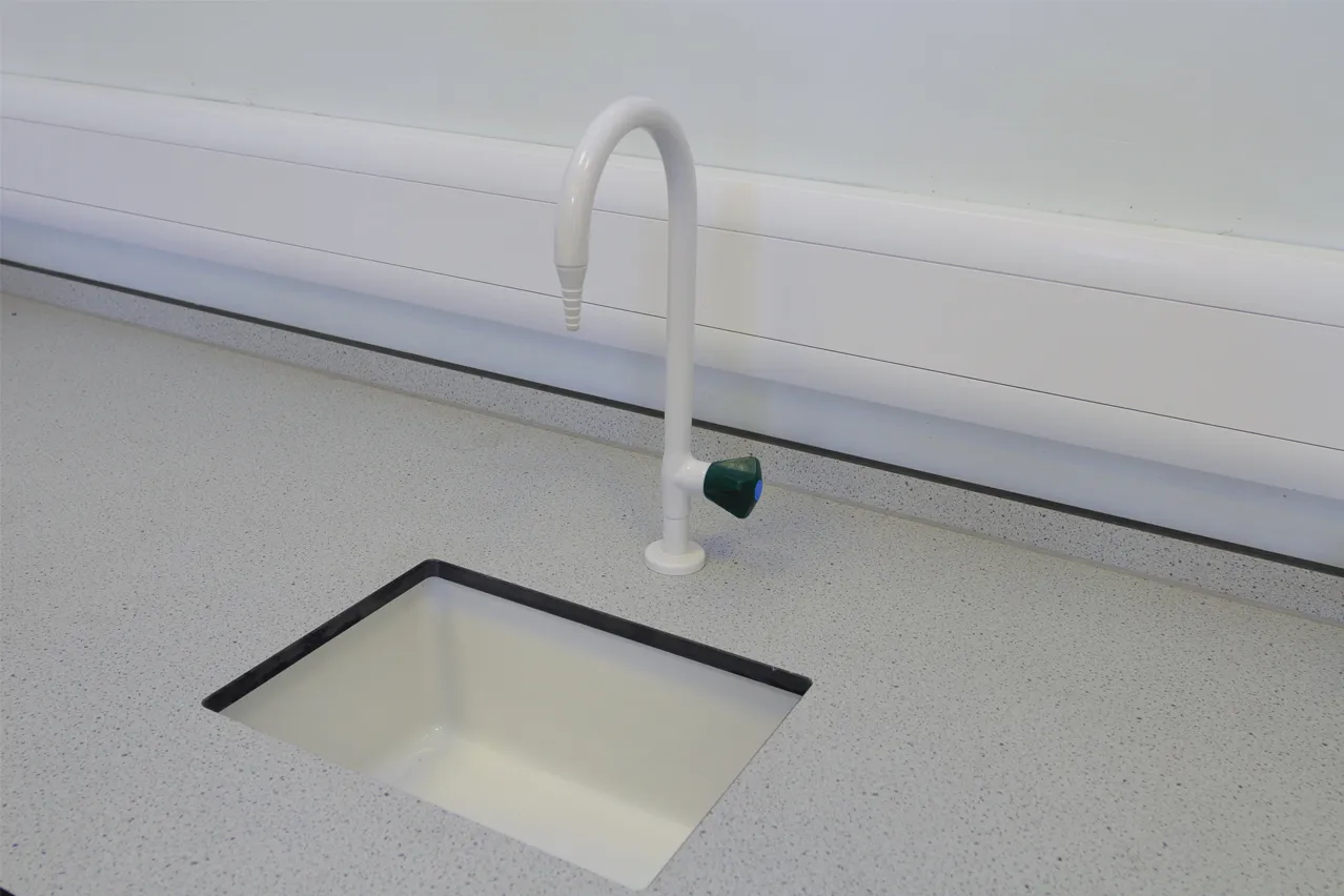 W.E. Marson laboratory sink and tap