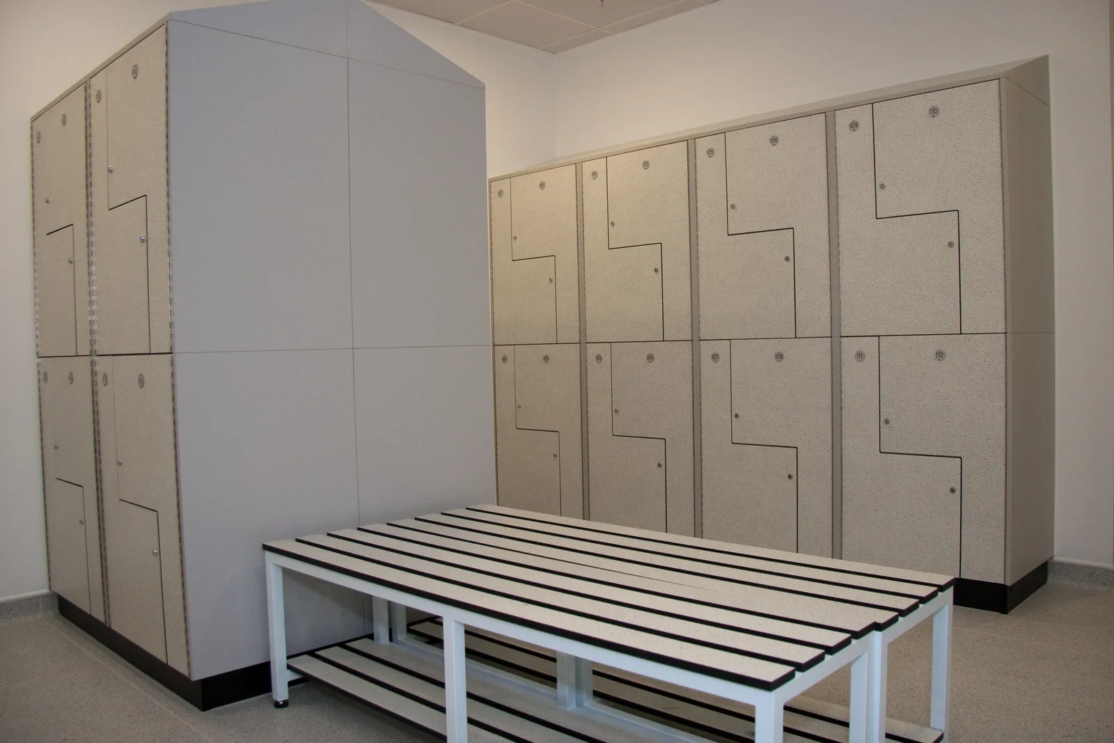 W.E. Marson Bespoke changing room