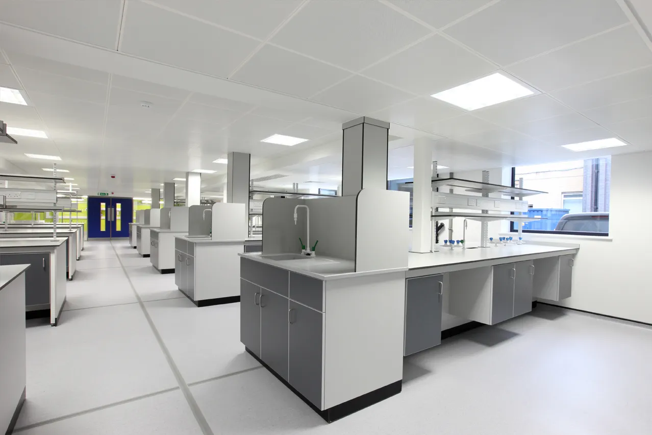 fixed-furniture2 W.E. Marson laboratory furniture